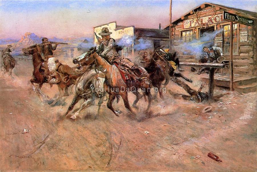 Smoke of a .45 - 查尔斯·马里安·拉塞尔